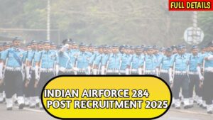 Indian Air Force Recruitment 2025: Notification, Eligibility, and How to Apply